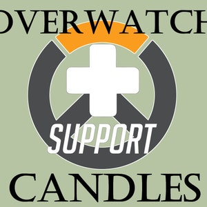 Overwatch Candles SUPPORT