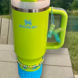 Encanto de letra Stanley para mango/accesorios de taza Stanley/encanto de letra de botella de agua/encanto personalizado con nombre/encanto de letra de vaso