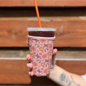 Summer Iced Coffee Sleeve, Iced Coffee Sleeve, Coffee Sleeve