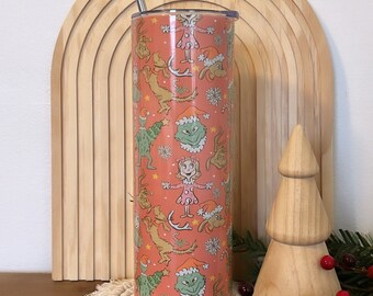 Christmas Character Tumbler, Christmas Tumbler, Sublimation Tumbler