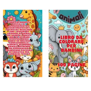 100 animal coloring pages for children