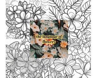 The Language of Flowers Coloring Pages