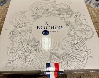 ラ・ロシェール アリス グラスデザートカップセット：フランスの