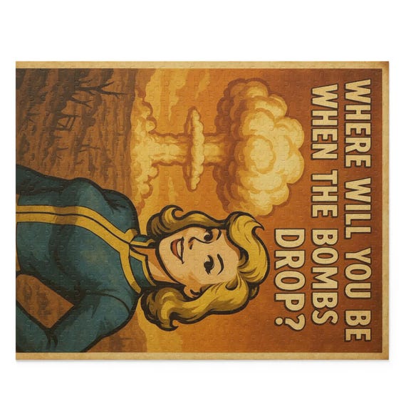 Fallout ジグソーパズル 550ピース Vault-Tec Puzzle (fallout Theme, Vault Tec, 120, 252, 500-piece), Jigsaw