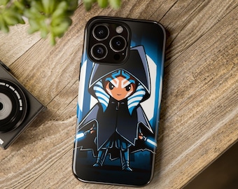 Funda resistente para teléfono - Universo Star Wars - Apple iPhone, Samsung Galaxy, Google Pixel - Ashoka