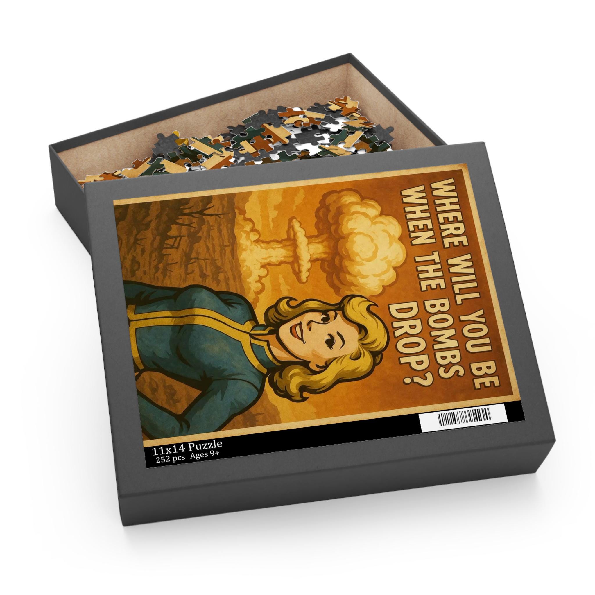 Falloutジグソーパズル　550ピース Puzzle (fallout Theme, Vault Tec, 120, 252, 500-piece), Jigsaw