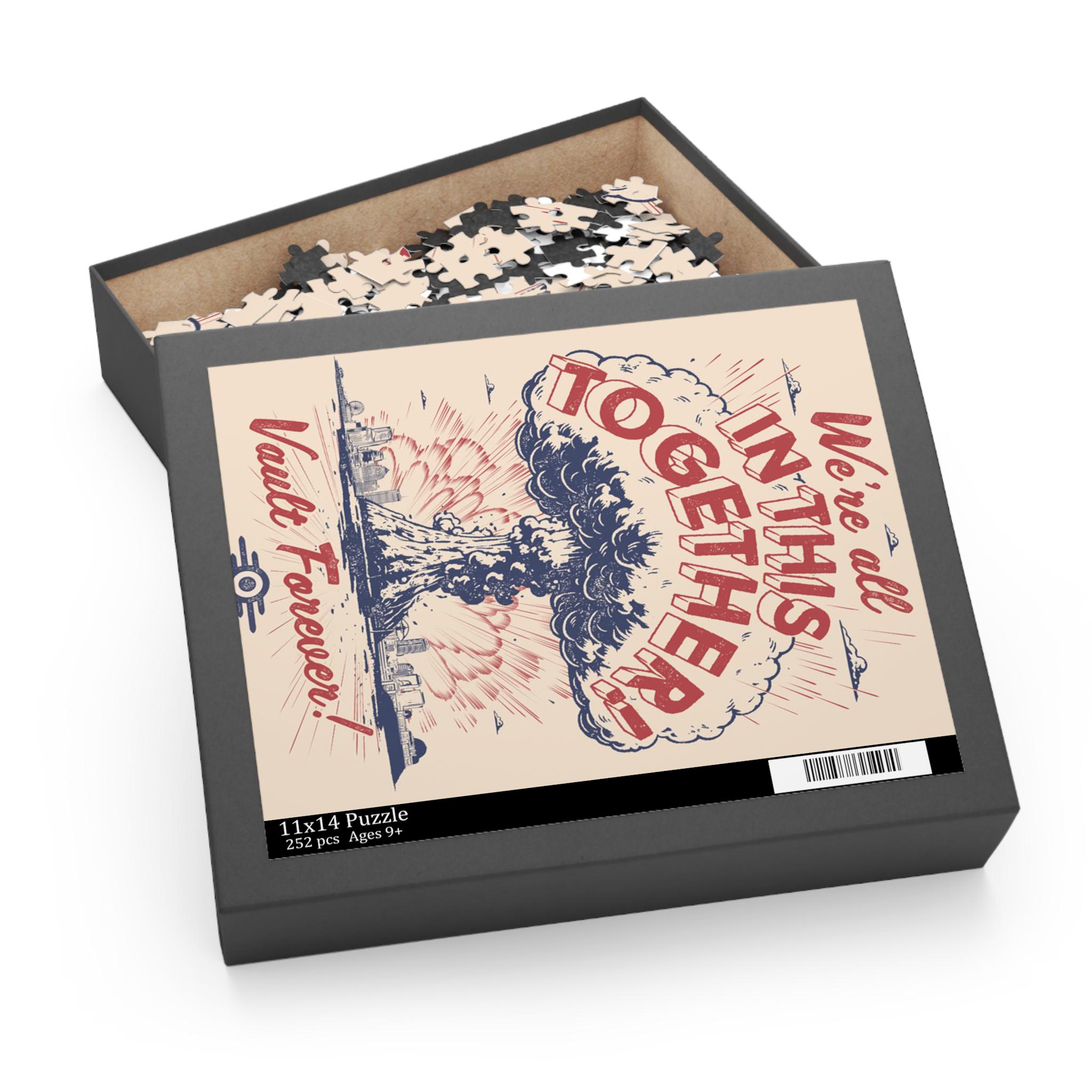 Fallout ジグソーパズル 550ピース Vault-Tec Puzzle (fallout Theme, Vault Tec, 120, 252, 500-piece), Jigsaw