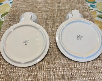 Authentic Italian Lemons and Leaves Ceramic 8.5