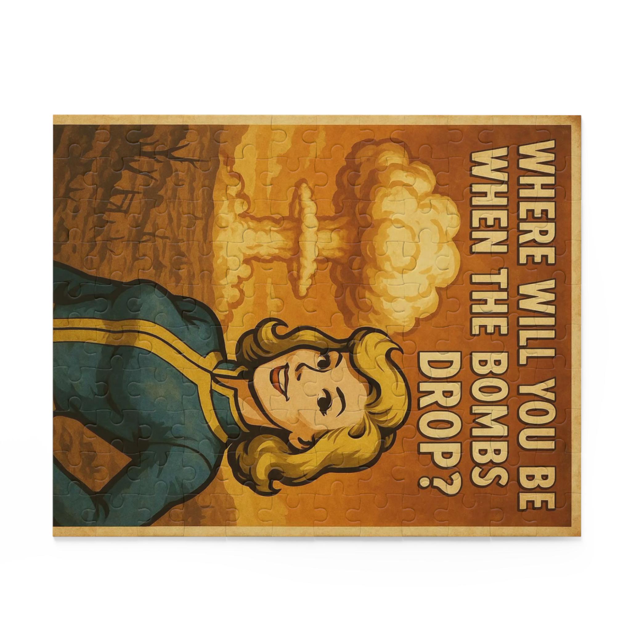 Puzzle (fallout Theme, Vault Tec, 120, 252, 500-piece), Jigsaw