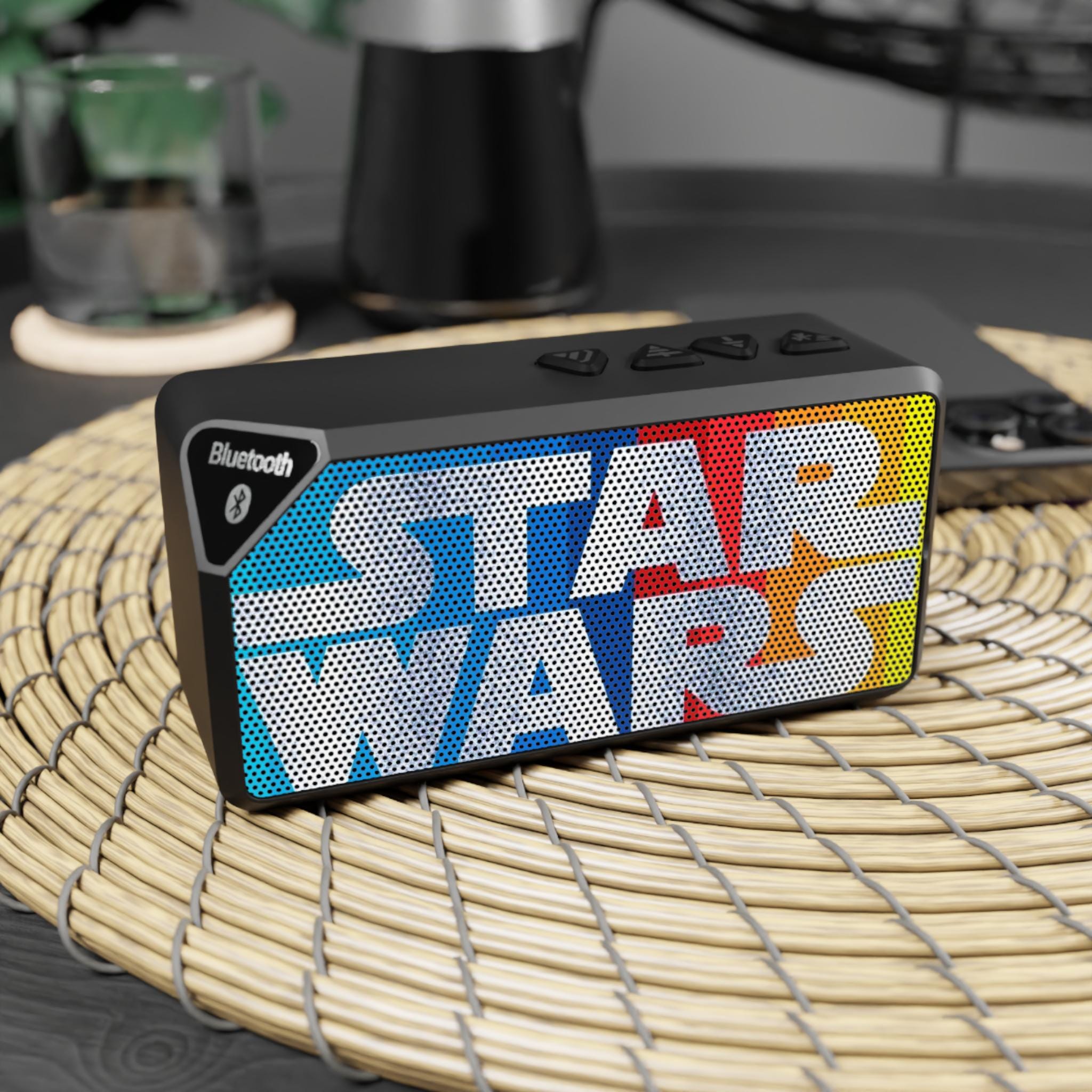 Star Wars Bluetooth Speaker, 3W Output With 33ft Range and Aux