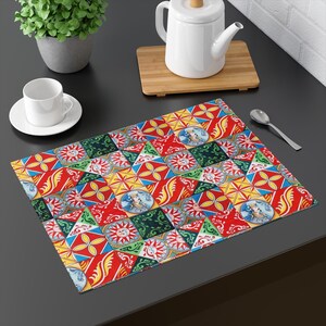 Elegant European Dinner Table Placemat - Luxurious Cotton Table Mats for Timeless Dining Décor