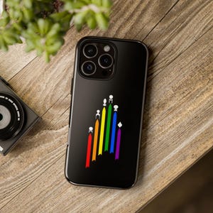 Star Trek Starships Tough Phone Case: Impact Resistant, Wireless Charging