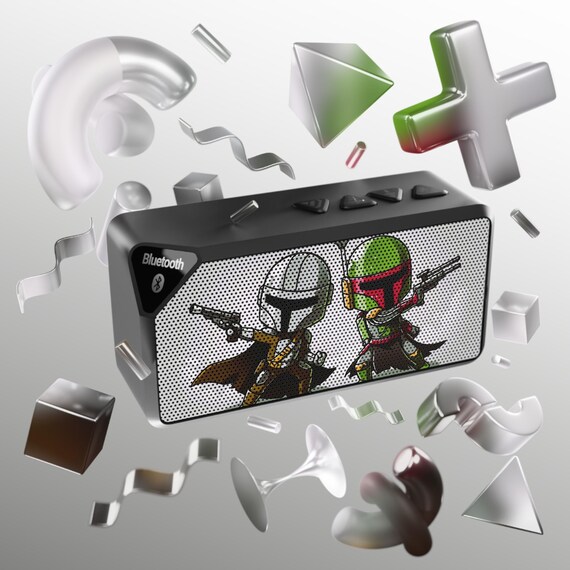 Portable Speaker Bluetooth Millennium Falcon Speaker Li B17e7