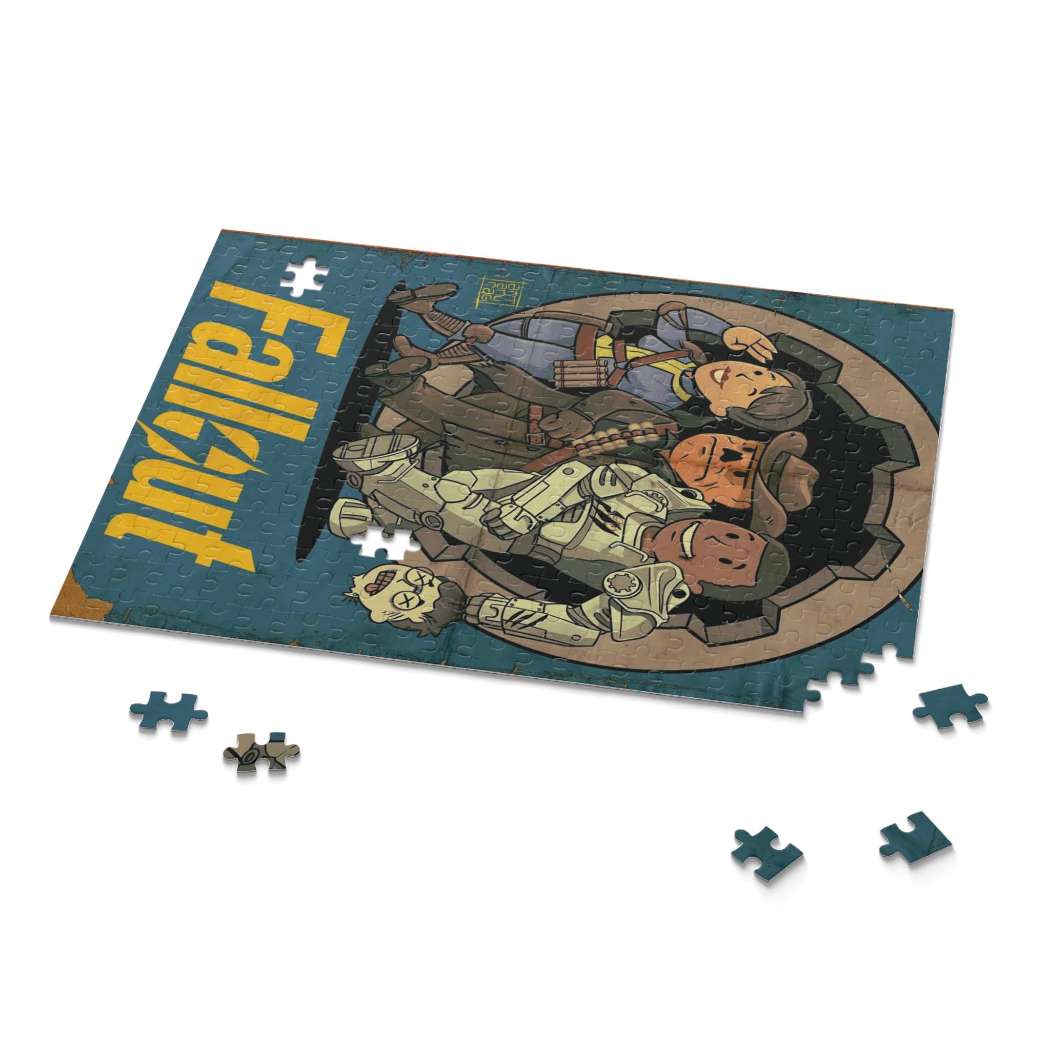 Fallout ジグソーパズル 550ピース Vault-Tec パズル（フォールアウトテーマ、Vault-Tec、120ピース、252ピース、500