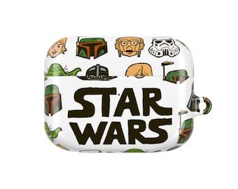 Star Wars AirPod Cases (Gen 1,2,3,4), Geek Gifts, Fun Electronics Accessories, Unique Star Wars Gifts