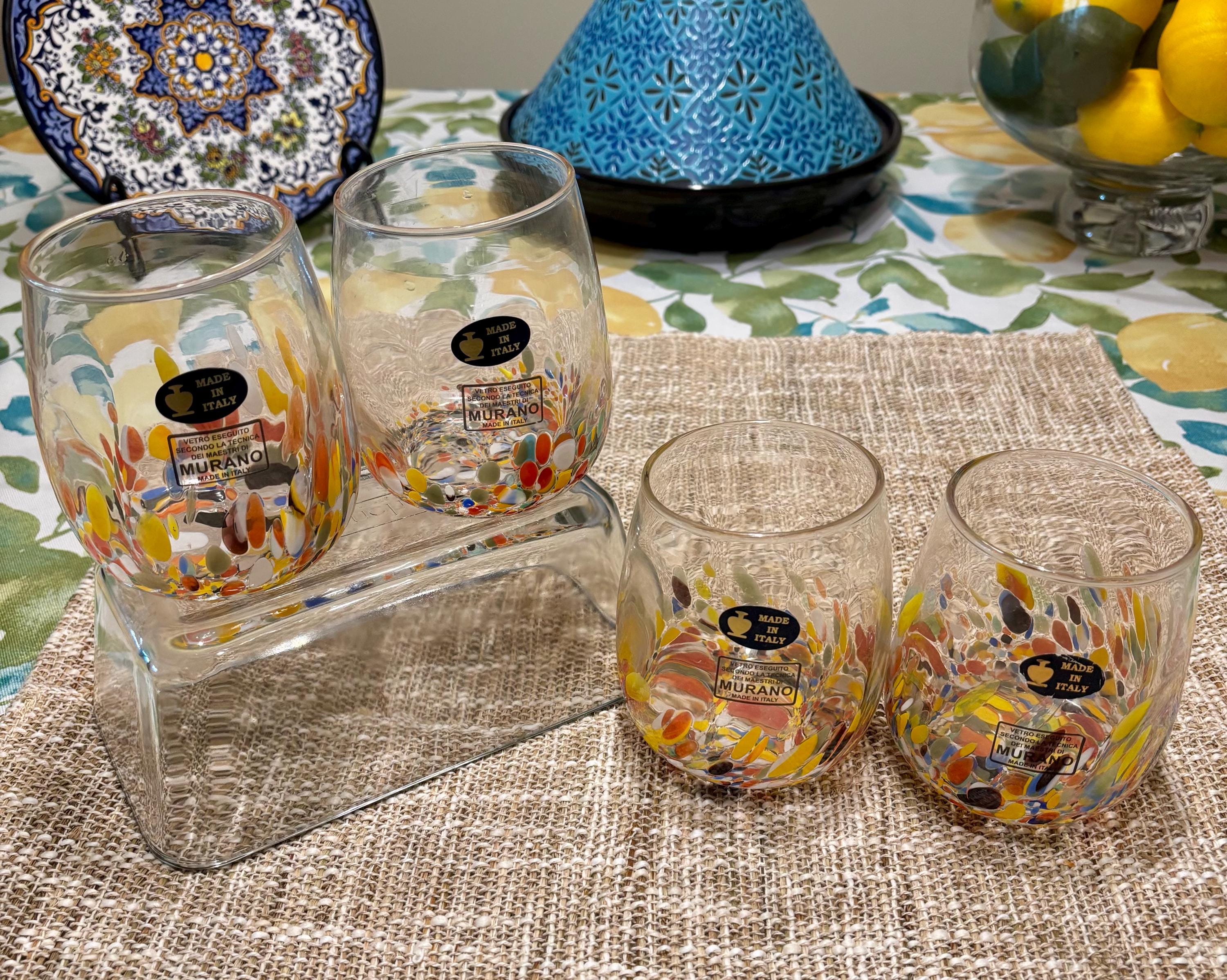 Lampe Oeuf En Verre De Murano Multicolore De Simoeng En Vente Sur