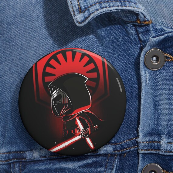 ボタンピン - スターウォーズユニバース - カイロ・レン - Etsy 日本