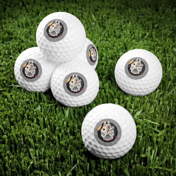 Star Wars Golf Balls - Premium 6-pack - Millennium Falcon - Etsy
