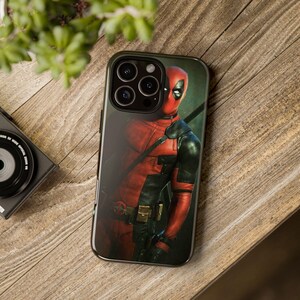 Tough Phone Cases - Deadpool Wolverine Frenemies Theme, Gifts for Superhero Fans, Comic Book Lovers
