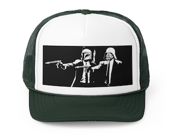 Star Wars Trucker Caps - Langlebig und verstellbar - Star Fiction