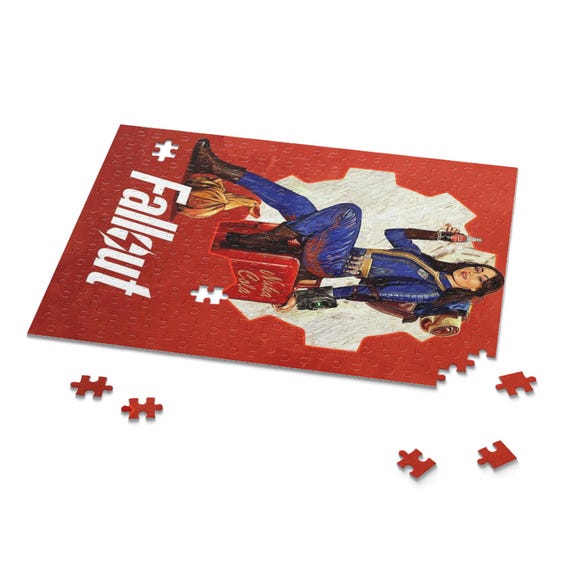Puzzle (fallout Theme, Vault Tec, 120, 252, 500-piece), Jigsaw