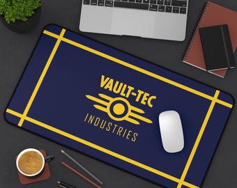 Fallout Wasteland Schreibtischmatte - Premium Neopren mit rutschfester Rückseite und gesäumten Kanten