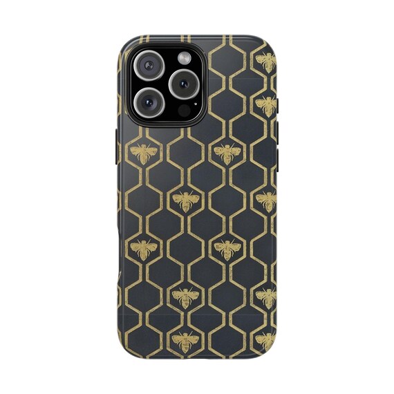 Honey Bee iPhone Case: Vintage Style Tough Phone Cover - Etsy Canada