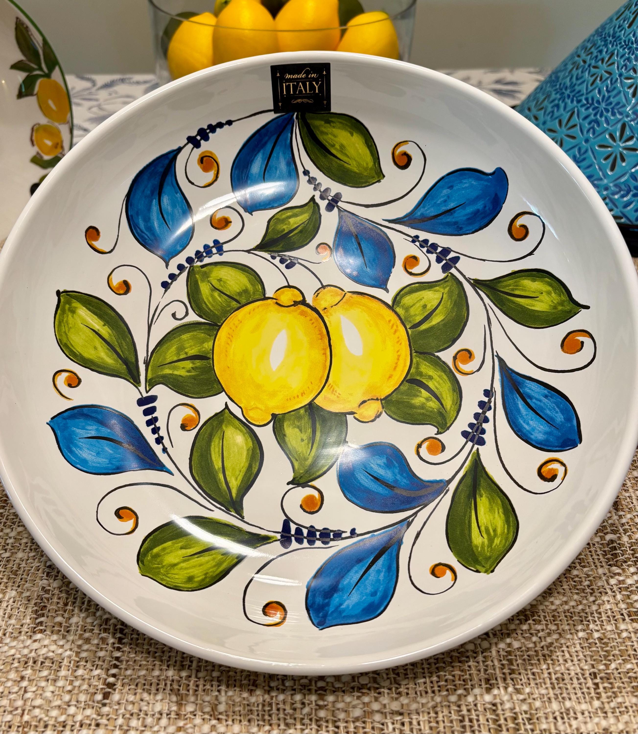 Authentic Italian Lemons Ceramic 11
