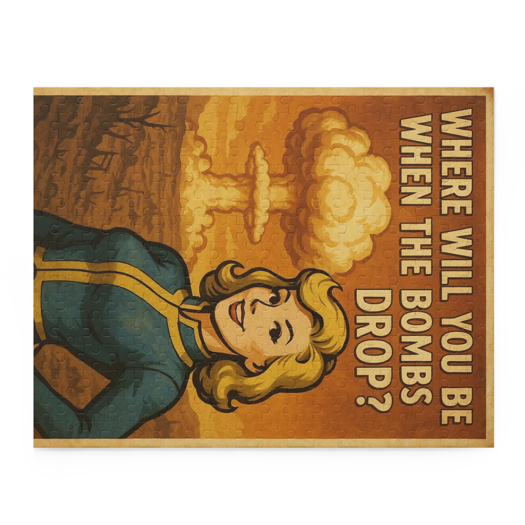 Puzzle (fallout Theme, Vault Tec, 120, 252, 500-piece), Jigsaw
