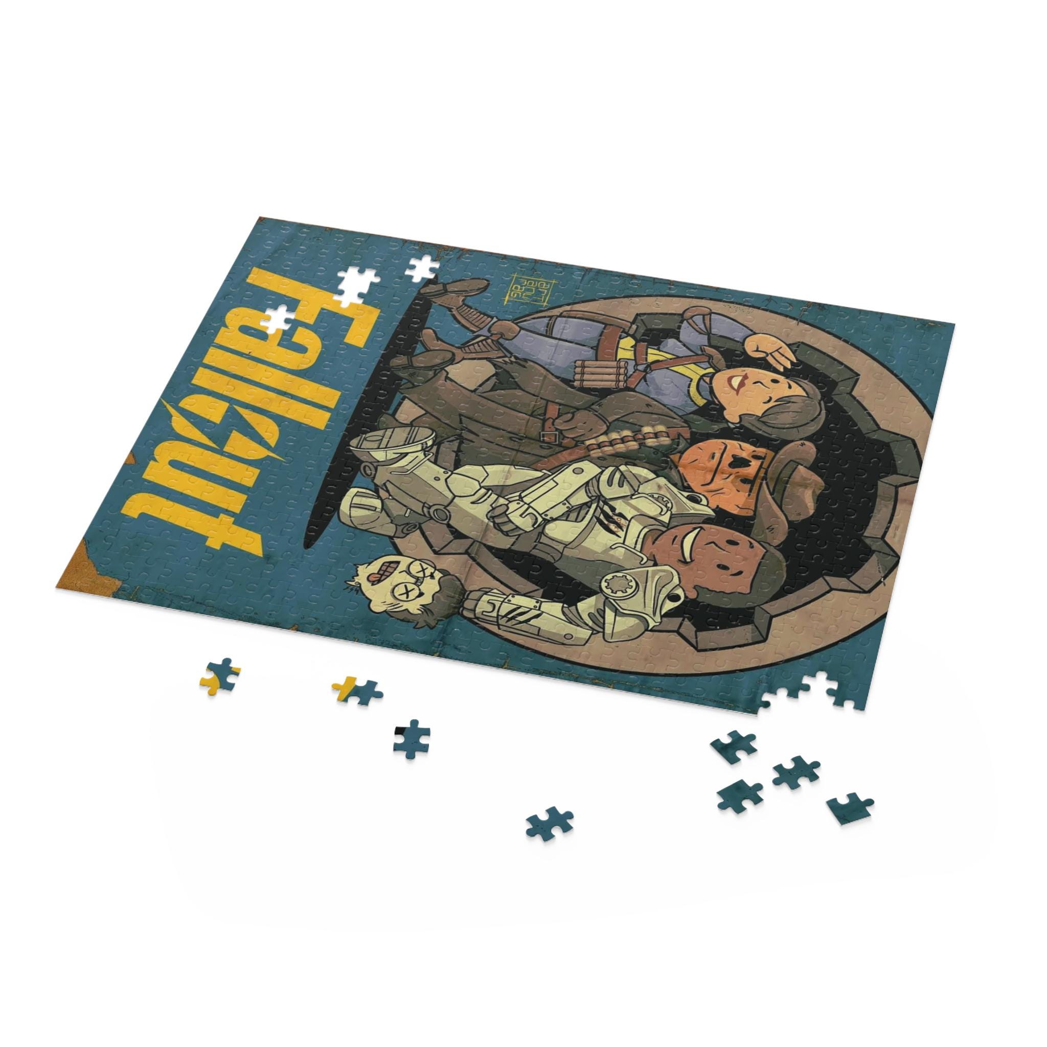 Fallout ジグソーパズル 550ピース Vault-Tec パズル（フォールアウトテーマ、Vault-Tec、120ピース、252ピース、500