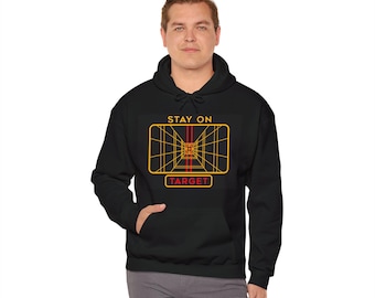 Star Wars Heavy Blend Kapuzenpullover - Premium-Komfort für echte Fans - Bleib am Ziel