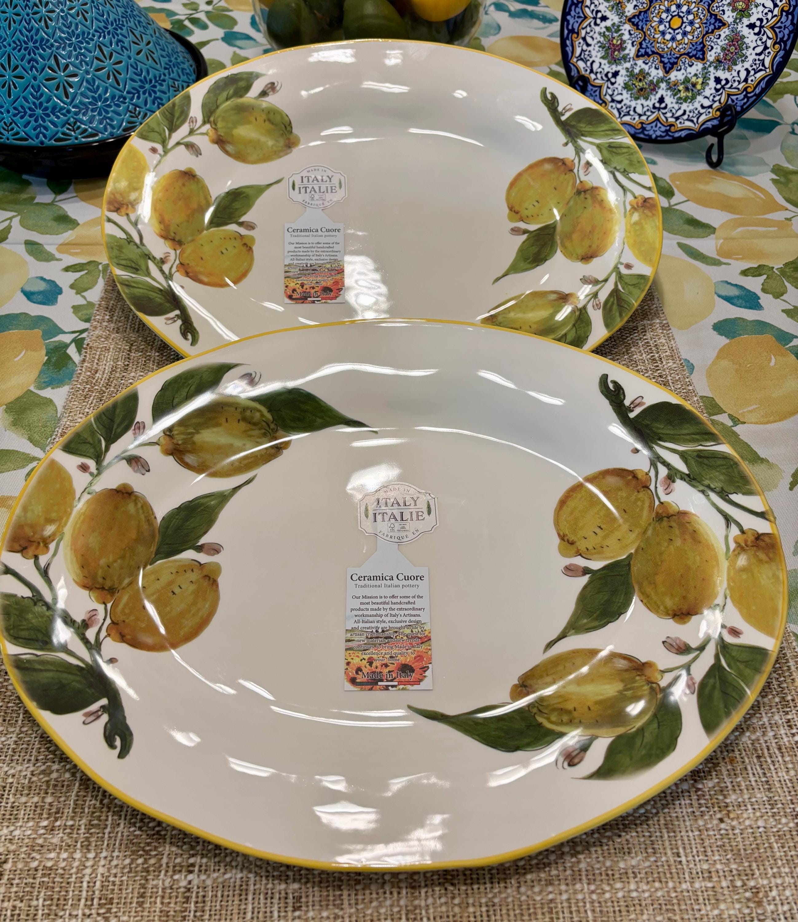 Authentic Italian Lemons Ceramic 18