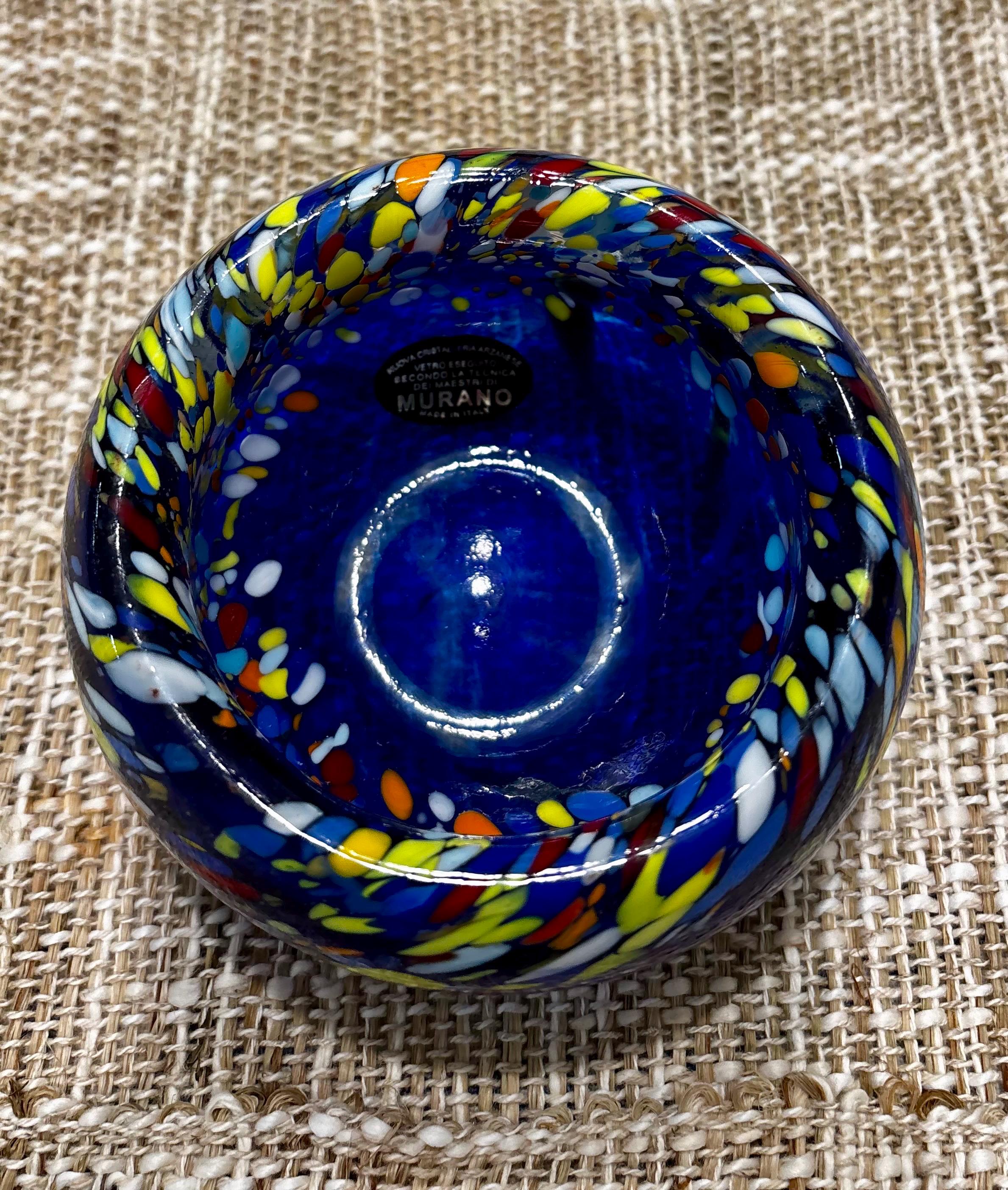 Art Glass Oval Belt and Buckle in Blue and Black Italian Made Murano Glass Sz L Vintage Murano Art Glass Belt Buckle – Hand-formed Oval, Red  main image 4