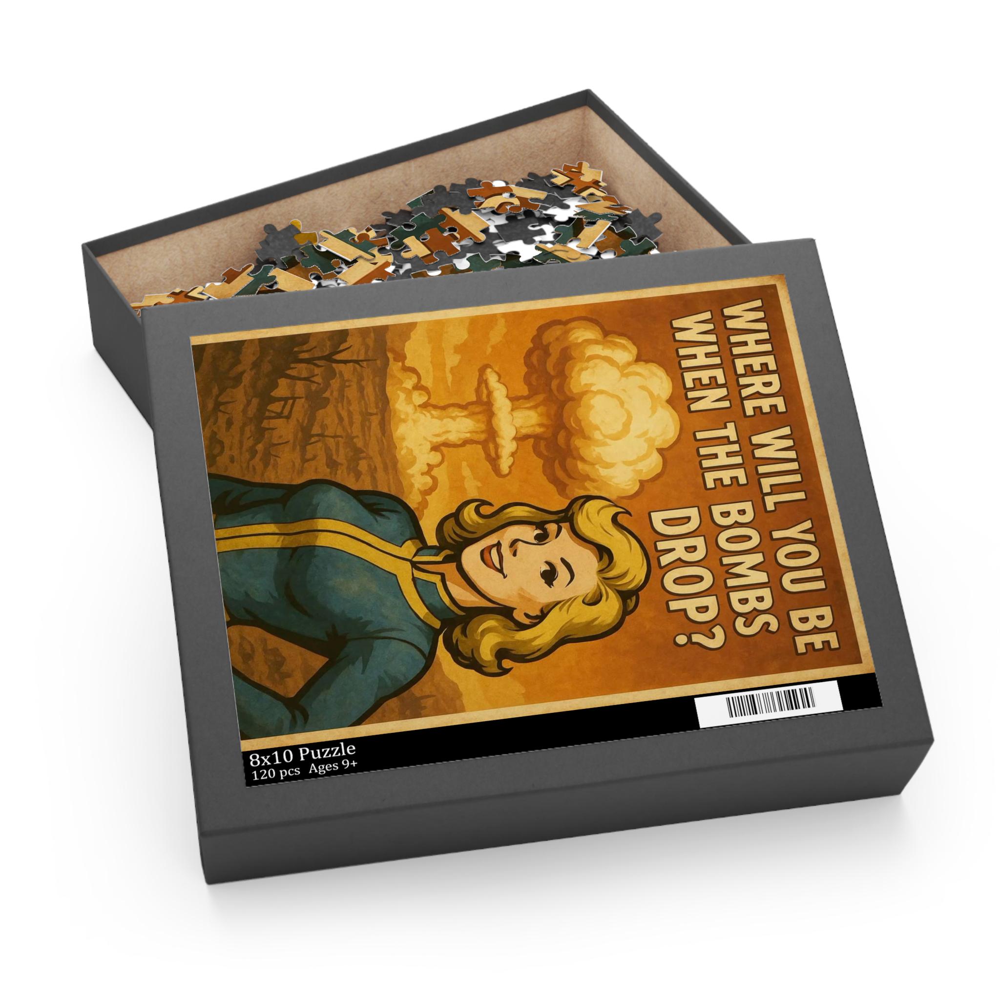 Falloutジグソーパズル　550ピース Puzzle (fallout Theme, Vault Tec, 120, 252, 500-piece), Jigsaw