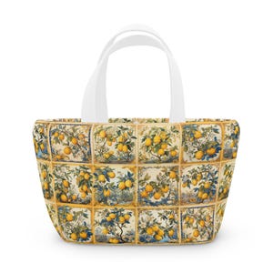 Bolsa de almuerzo de neopreno suave al tacto: bolsa aislante, elegante y reutilizable para el trabajo o la escuela, liviana, duradera y espaciosa.