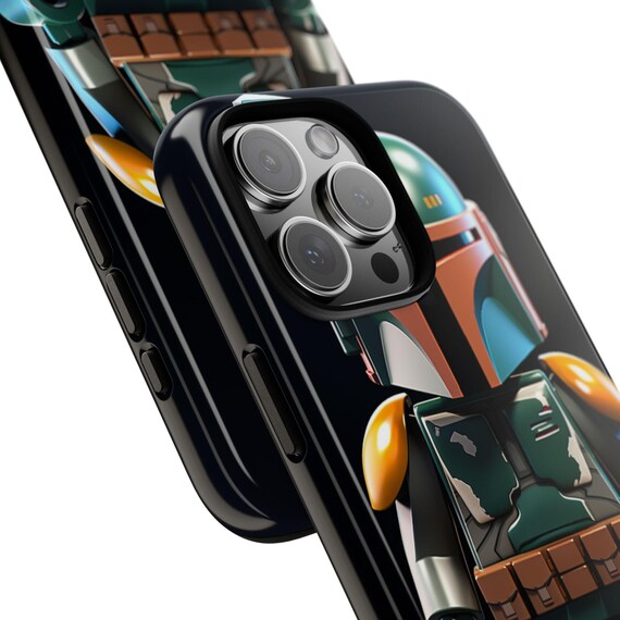 Custodia IPhone 11 Pro Star Wars Boba Fett - Retro Rainbow, Cover Protettiva