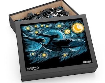 Star Trek USS Enterprise Jigsaw Puzzle: Galactic Adventures
