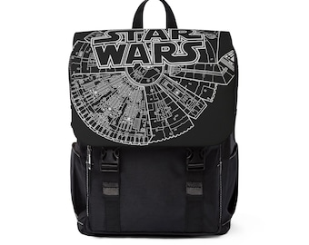 Millennium Falcon Star Wars Backpack: Unisex Oxford Canvas Travel Bag