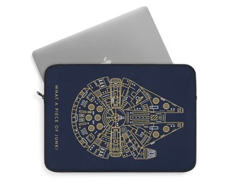 Millennium Falcon Laptop Sleeve: Star Wars Plush Fleece Interior