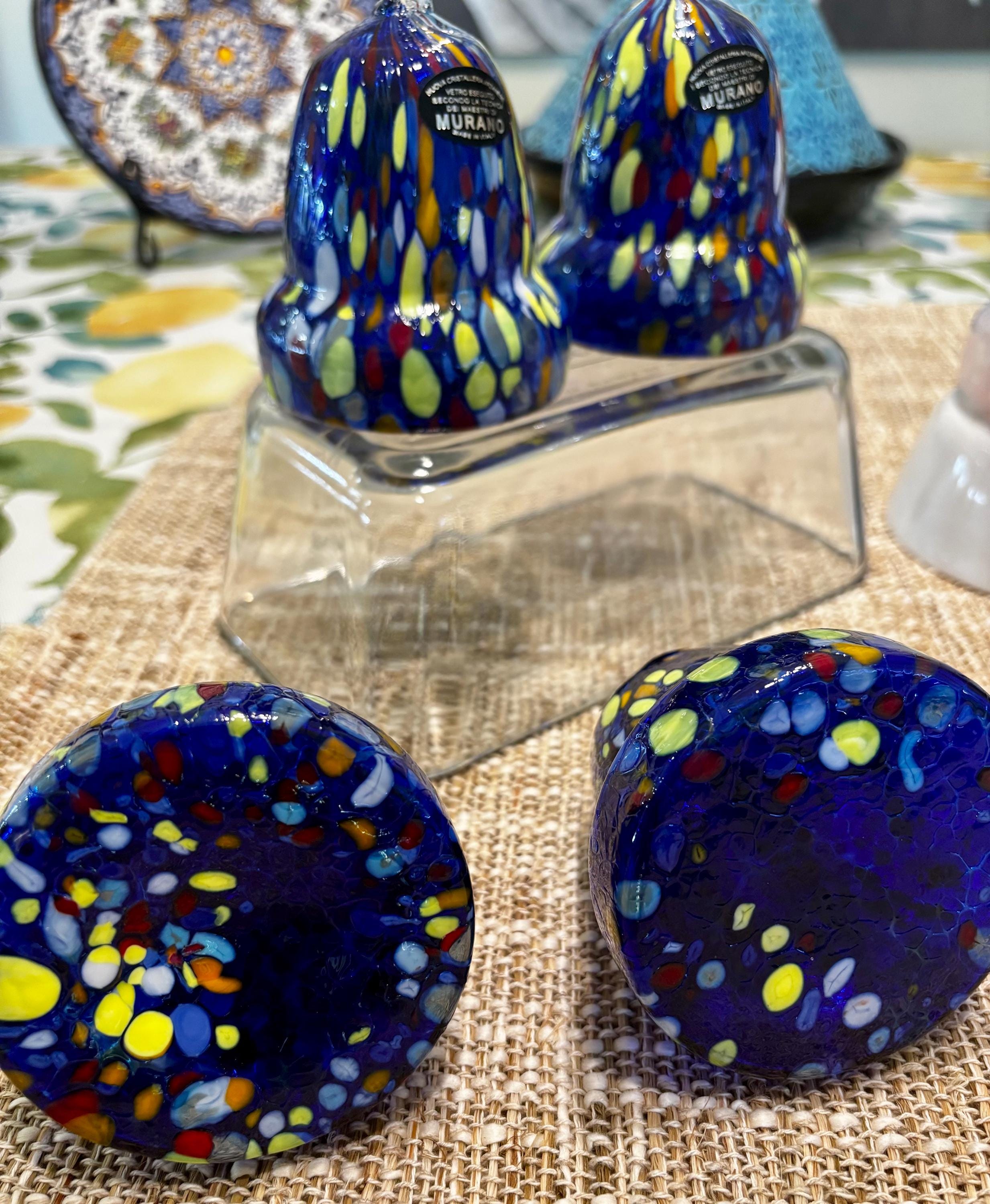 Nuova Cristalleria Arzanese Murano-style Christmas Ornaments