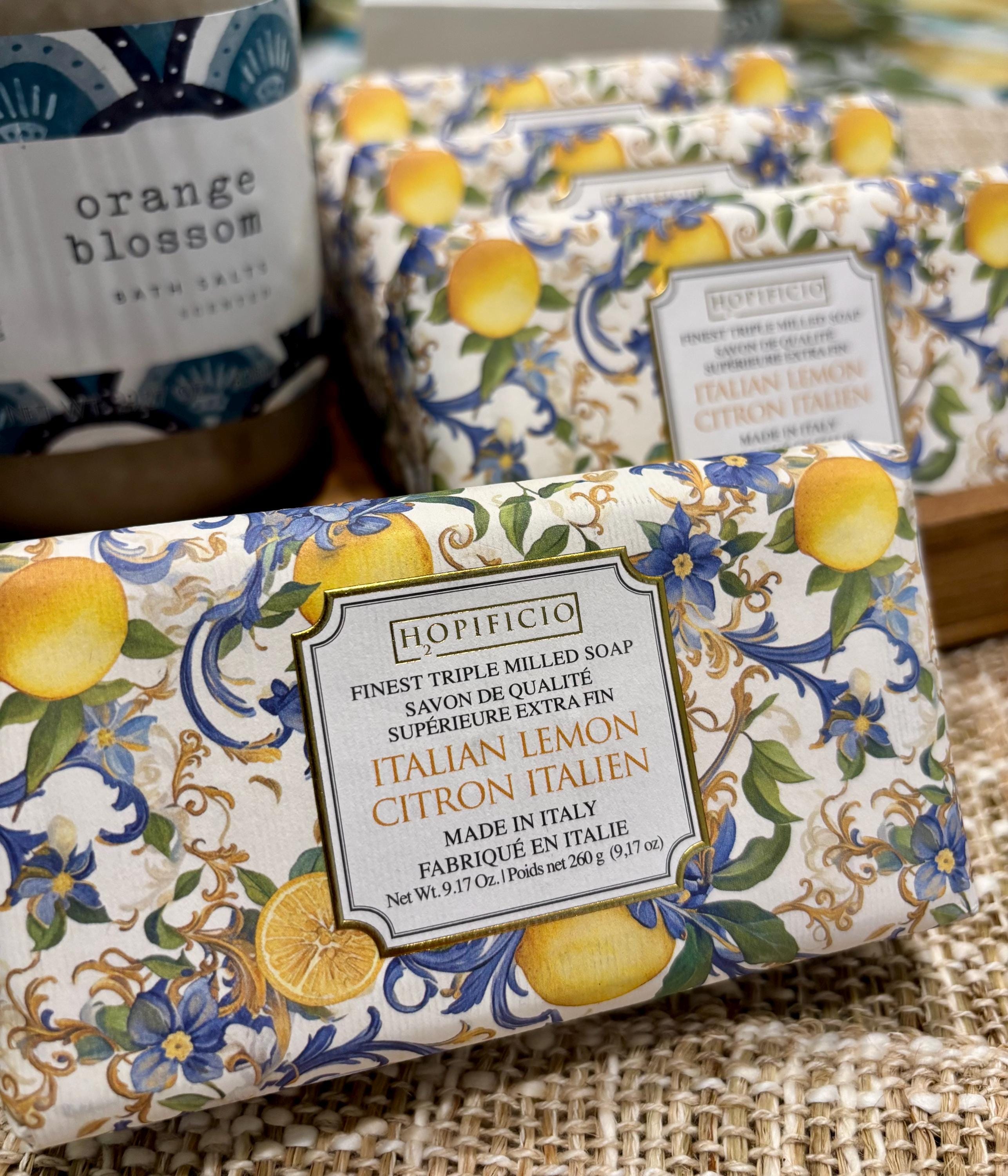 Authentic Italian Luxury Handcrafted Lemons Soap by Hopificio SRL
