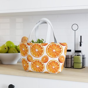 Bolsa de almuerzo de neopreno suave al tacto: bolsa aislante, elegante y reutilizable para el trabajo o la escuela, liviana, duradera y espaciosa.
