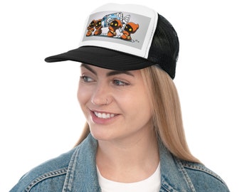 Star Wars Trucker Caps - Langlebig und verstellbar - Jawa Droid Heist