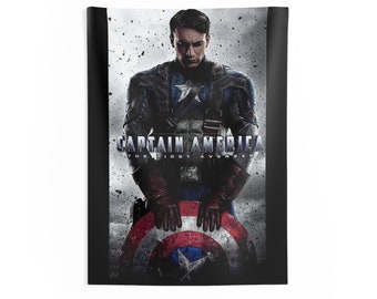 Captain America The First Avenger Indoor Wall Tapestries/Wall Decor/Art
