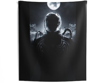 Black Suit Spider-man/Spider-venom Indoor Wall Tapestries/Wall Decor/Art
