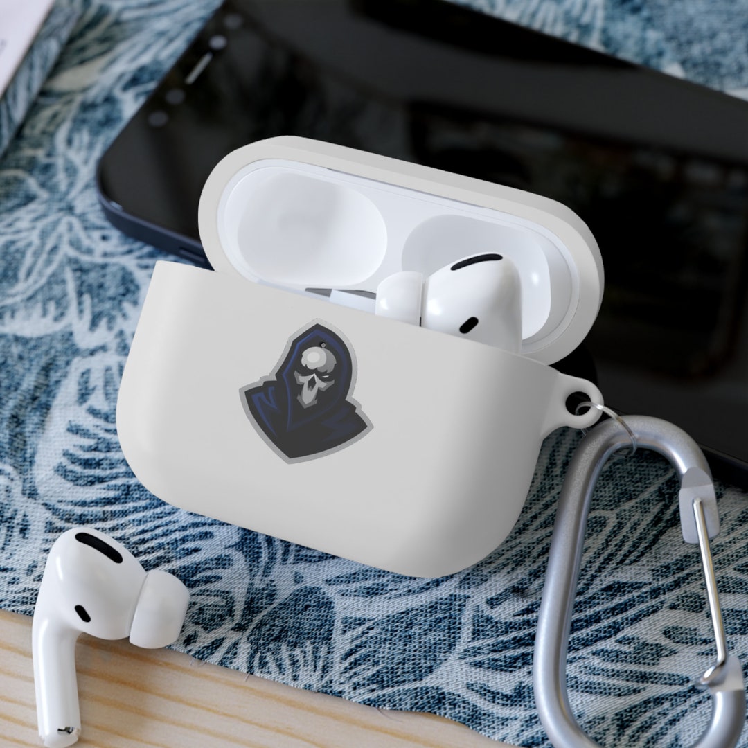 Grim Reaper Mascot Logo Design V2, Airpods and Airpods Pro Case Cover