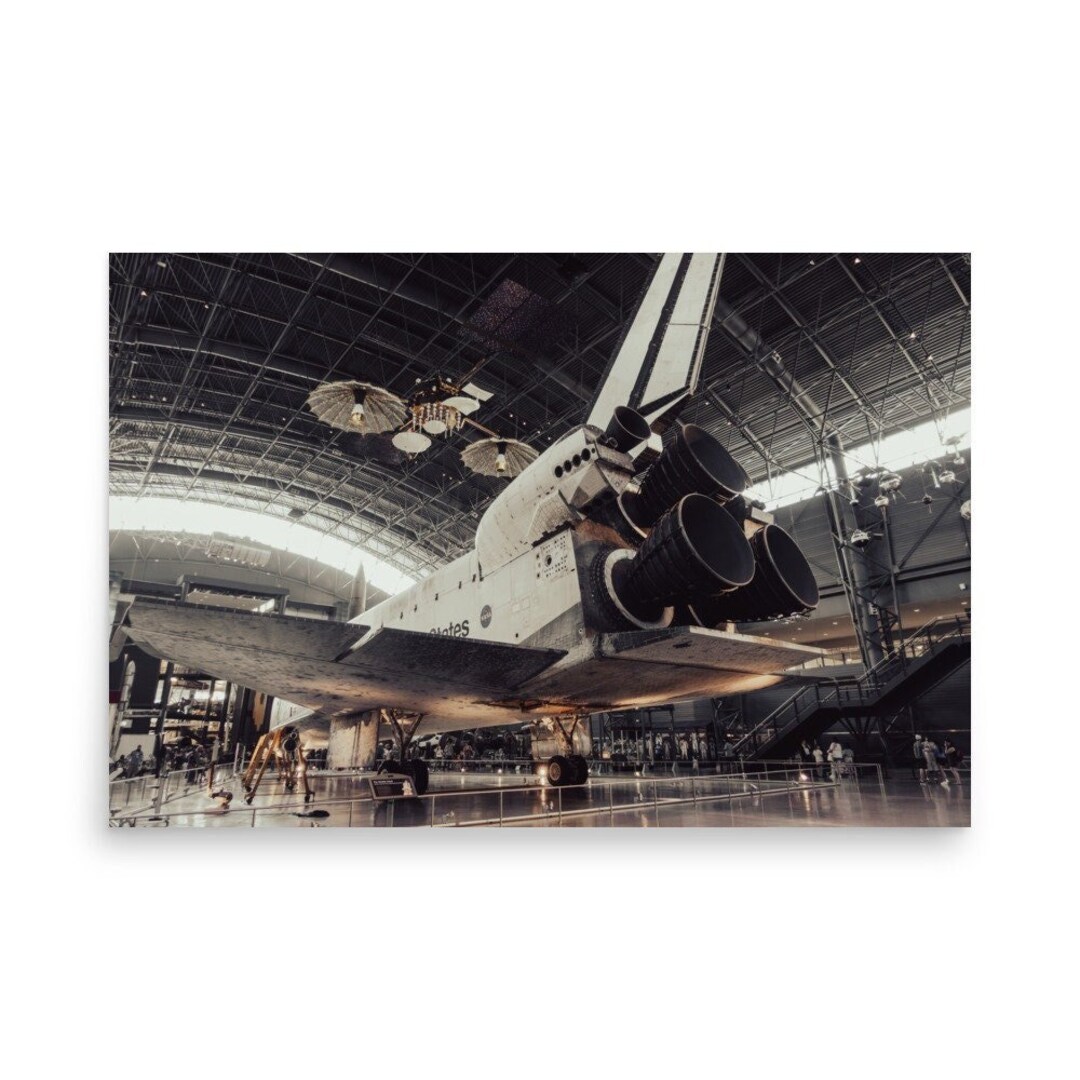 Space Shuttle Poster - Etsy