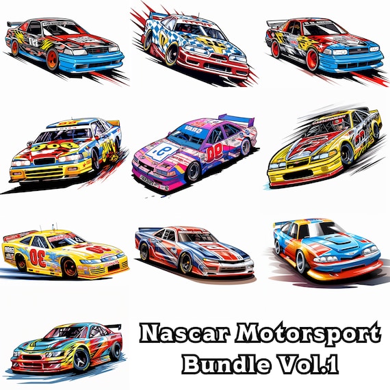 Nascar Racing Cartoon Nascar Cartoon Car