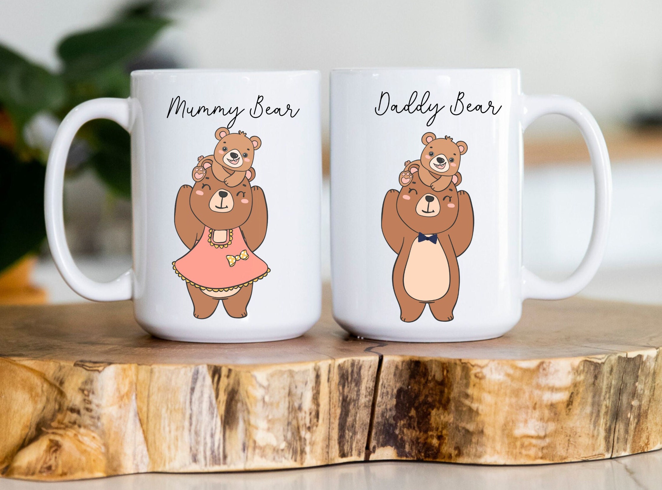 Bear Family Mug Set, Rapid City, SD