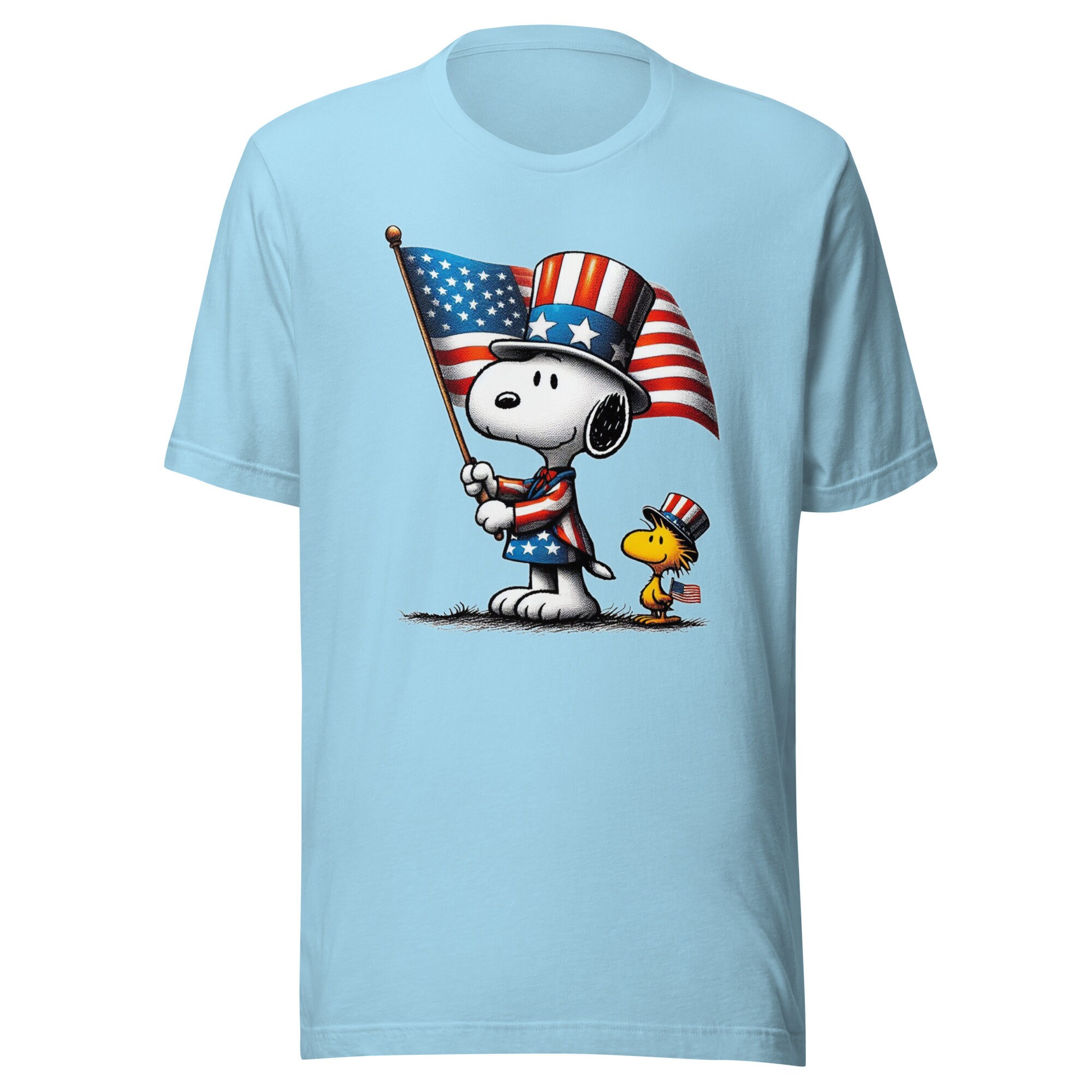 snoopy patriotic t shirt